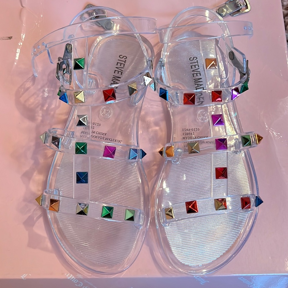 Steve Madden girls size 13 sandals brand new